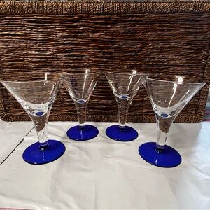 Luminarc France Vintage Martini Glasses Set of 4